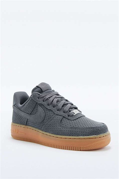 damen nike air force grau wildleder|Nike Air Force Sneakers .